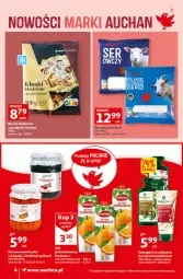 Gazetka promocyjna Auchan - Megapromocje są w cenie Supermarkety - Gazetka - ważna od 18.05 do 18.05.2022 - strona 4 - produkty: Ser, Ser owczy, LG