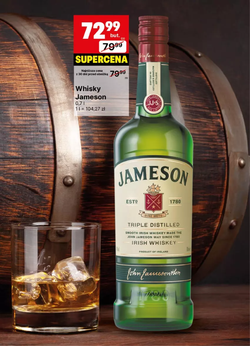 Gazetka promocyjna Delikatesy Centrum - DeliBarek DC12-DC13 - ważna 17.03 do 30.03.2025 - strona 16 - produkty: Jameson, Whiskey, Whisky