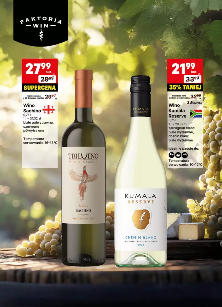 Gazetka promocyjna Delikatesy Centrum - DeliBarek DC12-DC13 - ważna 17.03 do 30.03.2025 - strona 4 - produkty: Sauvignon Blanc, Ser, Wino