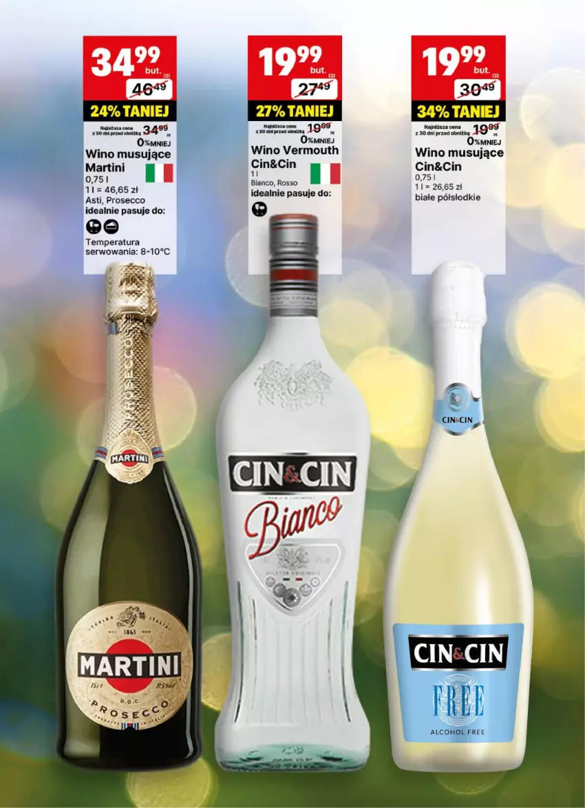 Gazetka promocyjna Delikatesy Centrum - DeliBarek DC12-DC13 - ważna 17.03 do 30.03.2025 - strona 8 - produkty: Martini, Mus, Prosecco, Ser, Vermouth, Wino, Wino musujące