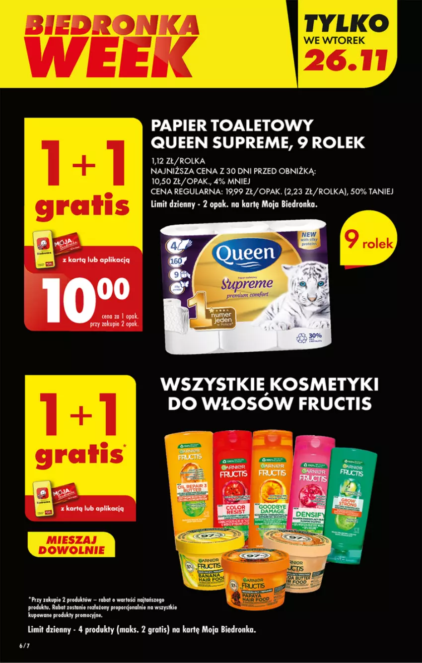 Gazetka promocyjna Biedronka - Od poniedzialku - ważna 25.11 do 30.11.2024 - strona 8 - produkty: Dron, Fructis, Gra, Papier, Papier toaletowy, Por