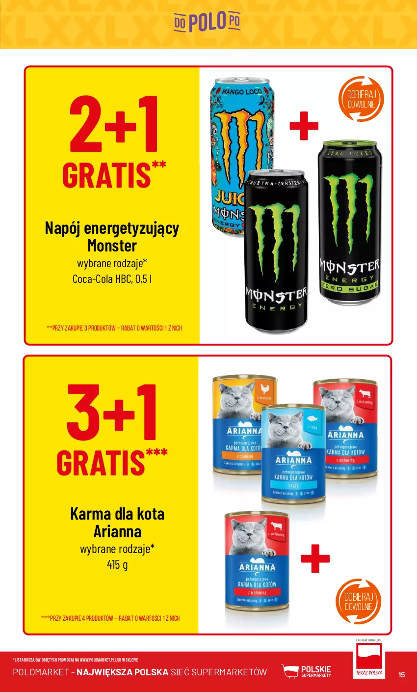 Gazetka promocyjna PoloMarket - Gazetka pomocyjna - ważna 03.07 do 09.07.2024 - strona 15 - produkty: Coca-Cola, Gra, Napój