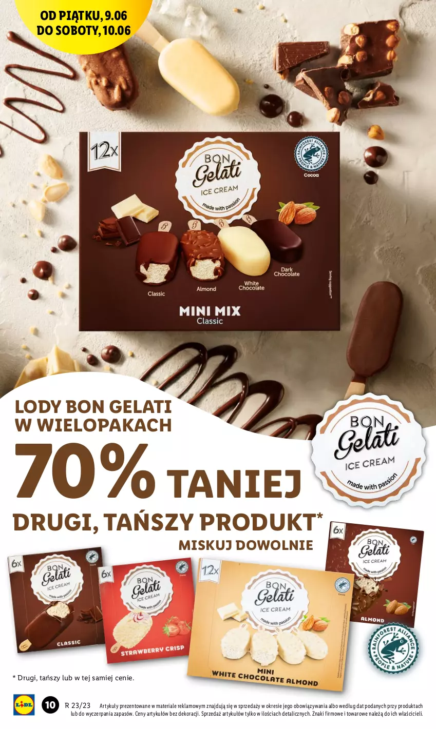 Gazetka promocyjna Lidl - GAZETKA - ważna 09.06 do 10.06.2023 - strona 20 - produkty: Lody