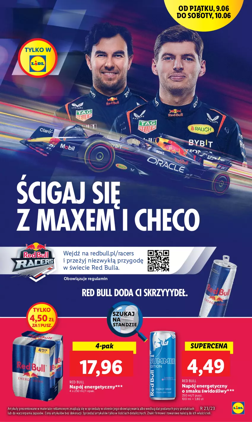 Gazetka promocyjna Lidl - GAZETKA - ważna 09.06 do 10.06.2023 - strona 33 - produkty: Acer, Napój, Napój energetyczny, Red Bull