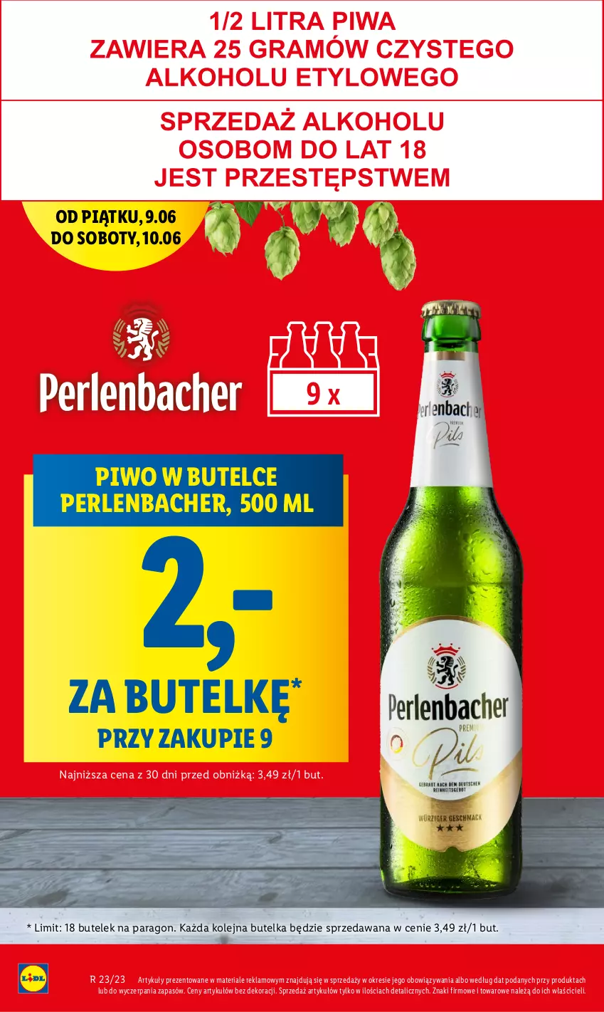 Gazetka promocyjna Lidl - GAZETKA - ważna 09.06 do 10.06.2023 - strona 6 - produkty: NBA, Olej, Piwo