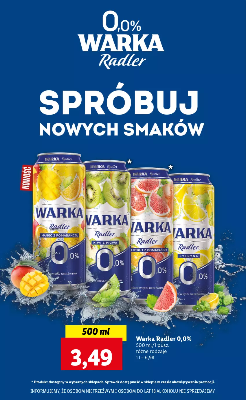 Gazetka promocyjna Lidl - Katalog piwa - ważna 28.04 do 31.08.2022 - strona 10 - produkty: Radler, Warka