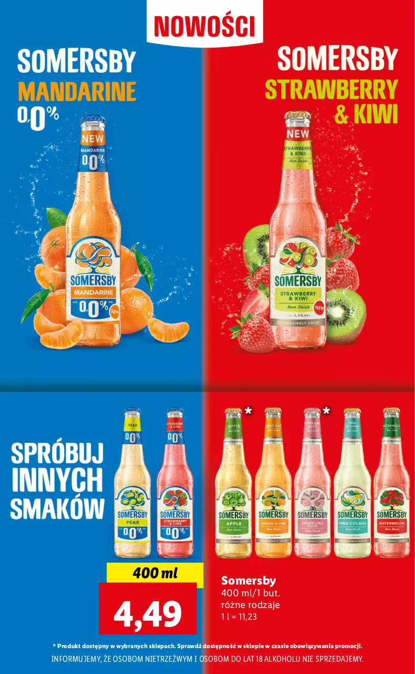 Gazetka promocyjna Lidl - Katalog piwa - ważna 28.04 do 31.08.2022 - strona 8 - produkty: Somersby