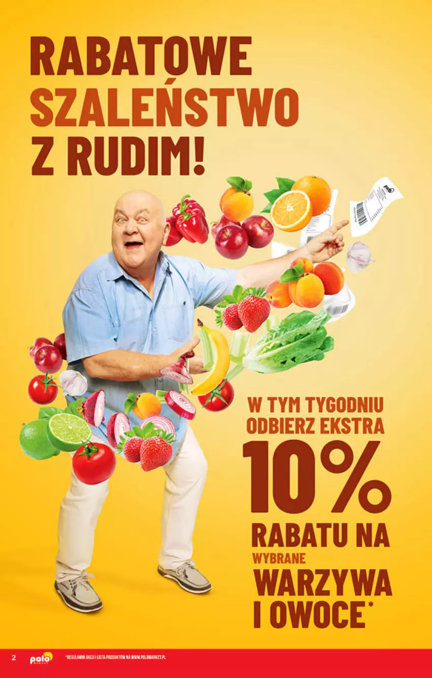 Gazetka promocyjna PoloMarket - Gazetka pomocyjna - ważna 02.03 do 08.03.2022 - strona 2 - produkty: Owoce, Szal, Warzywa, Warzywa i owoce