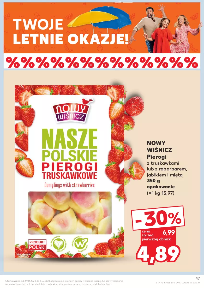 Gazetka promocyjna Kaufland - Gazetka tygodnia - ważna 27.06 do 03.07.2024 - strona 47 - produkty: Pierogi, Sos