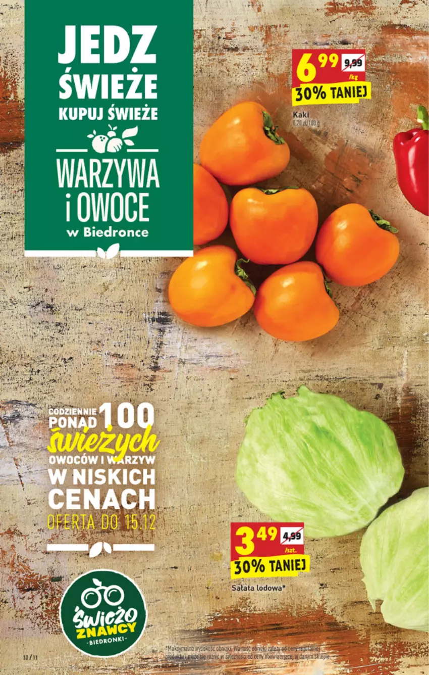 Gazetka promocyjna Biedronka - Święta - ważna 13.12 do 19.12.2021 - strona 10 - produkty: Dron, Fa, Owoce