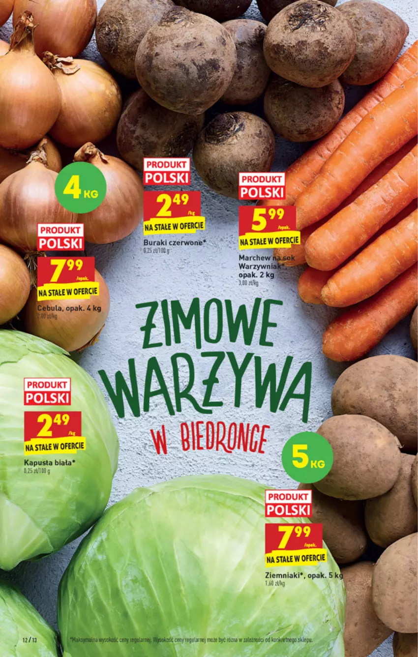 Gazetka promocyjna Biedronka - Święta - ważna 13.12 do 19.12.2021 - strona 12 - produkty: Buraki