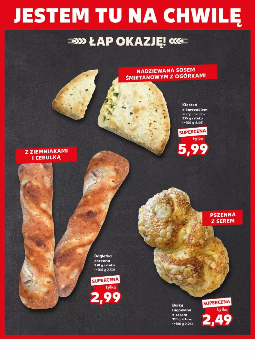 Gazetka promocyjna Kaufland - Kaufland - ważna 23.09 do 25.09.2024 - strona 12 - produkty: Bagietka, Bagietka pszenna, Bułka, Kurczak, Ser, Sos