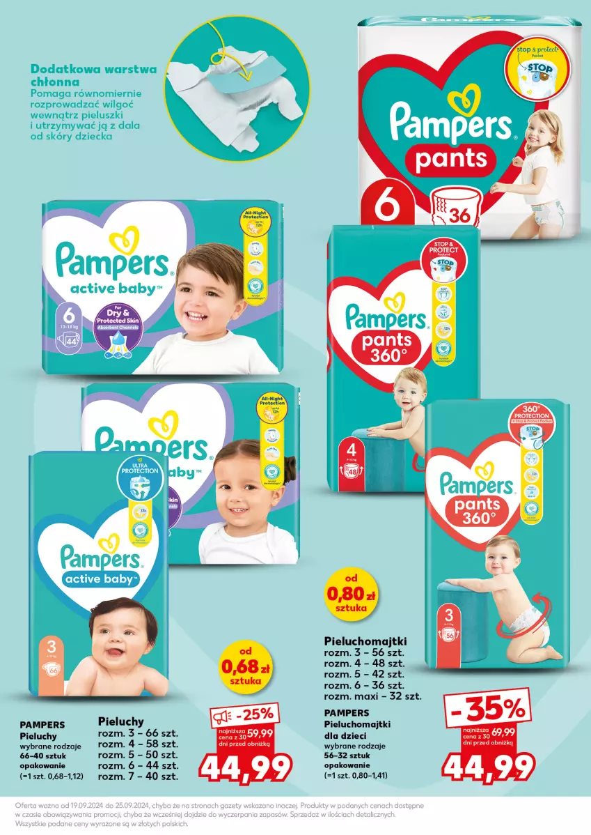 Gazetka promocyjna Kaufland - Kaufland - ważna 23.09 do 25.09.2024 - strona 27 - produkty: Dzieci, LG, Majtki, Pampers, Pieluchomajtki, Pieluchy