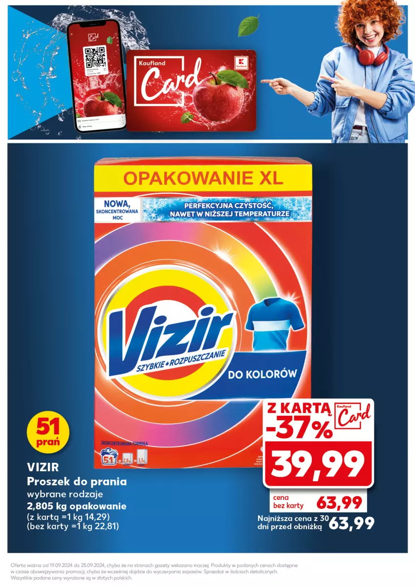 Gazetka promocyjna Kaufland - Kaufland - ważna 23.09 do 25.09.2024 - strona 5 - produkty: Proszek do prania, Vizir