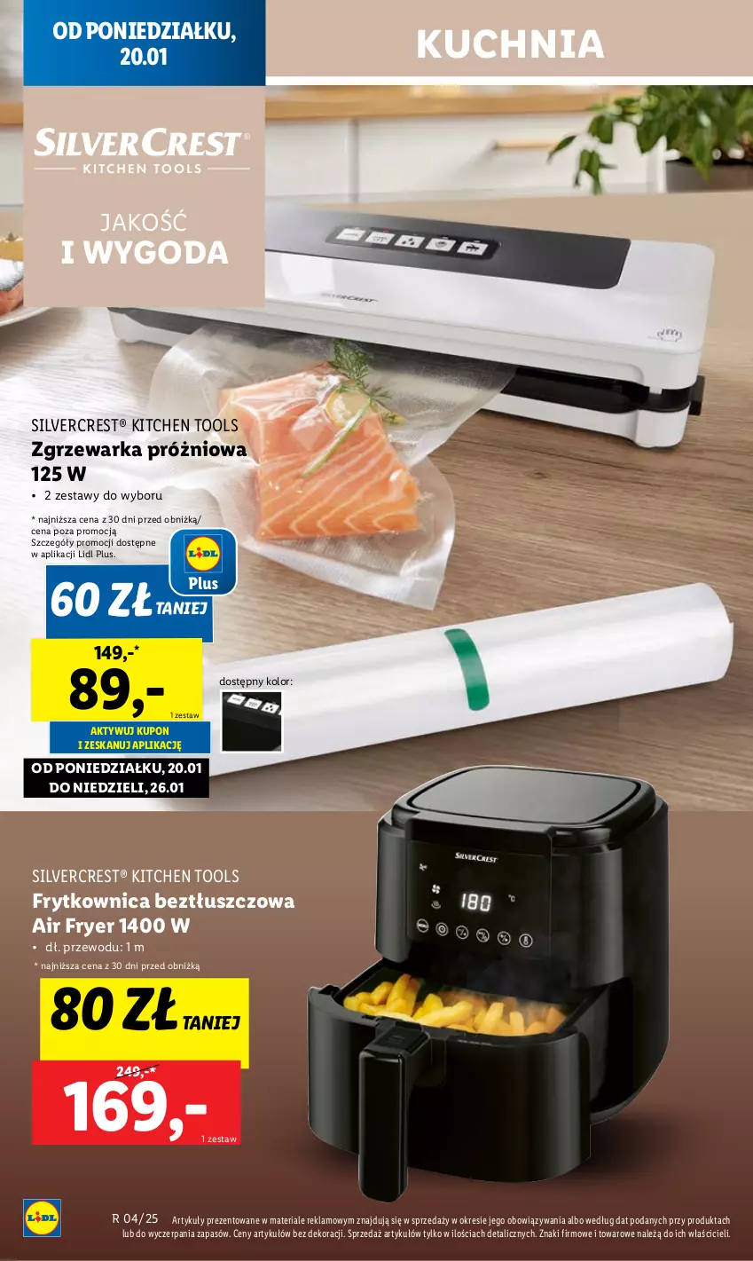 Gazetka promocyjna Lidl - GAZETKA - ważna 20.01 do 22.01.2025 - strona 16 - produkty: Kuchnia, Silvercrest, Warka