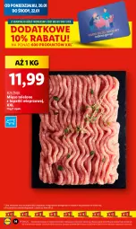 Gazetka promocyjna Lidl - GAZETKA - Gazetka - ważna od 22.01 do 22.01.2025 - strona 18 - produkty: Mięso mielone, Mięso mielone z łopatki wieprzowej, Mięso