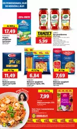 Gazetka promocyjna Lidl - GAZETKA - Gazetka - ważna od 22.01 do 22.01.2025 - strona 28 - produkty: Lubella, Makaron, Sos, Bell, Sos pomidorowy, Penne, Spaghetti, Podravka, Bella, Barilla, Vegeta