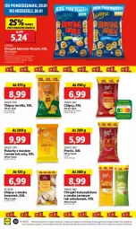 Gazetka promocyjna Lidl - GAZETKA - Gazetka - ważna od 22.01 do 22.01.2025 - strona 34 - produkty: Ser, Chipsy, Tortilla, Chrupki, Precle, Lorenz, Monster Munch