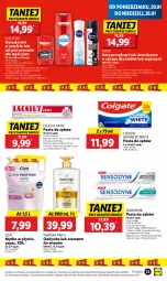 Gazetka promocyjna Lidl - GAZETKA - Gazetka - ważna od 22.01 do 22.01.2025 - strona 37 - produkty: Mydło w płynie, Pantene, Old Spice, Dezodorant, Pasta do zębów, Lacalut, Szampon, Odżywka, Mydło, Colgate, Antyperspirant, Sensodyne, Nivea, LG