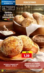 Gazetka promocyjna Lidl - GAZETKA - Gazetka - ważna od 22.01 do 22.01.2025 - strona 42 - produkty: Piec, Sok, Sezam, Pieczywo, Bułka