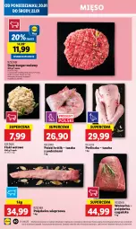 Gazetka promocyjna Lidl - GAZETKA - Gazetka - ważna od 22.01 do 22.01.2025 - strona 46 - produkty: Polędwica, Perliczka, Królik, Tusz, Burger, Wołowina, Flaki, Flaki wołowe, Mięso