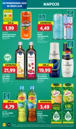 Gazetka promocyjna Lidl - GAZETKA - Gazetka - ważna od 22.01 do 22.01.2025 - strona 52 - produkty: Sok, Napój energetyczny, Oleofarm, Tropical, Red Bull, Ice tea, Kiwi, Napoje, Lipton, Napój gazowany, Limonka, Aronia, Wino, Mango, Napój, Oleo, Hortex, Fa