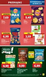 Gazetka promocyjna Lidl - GAZETKA - Gazetka - ważna od 22.01 do 22.01.2025 - strona 53 - produkty: Piernik, Hummus, Mus, Chipsy, Chrupki, Lorenz, Monster Munch, Lay’s, Kokos