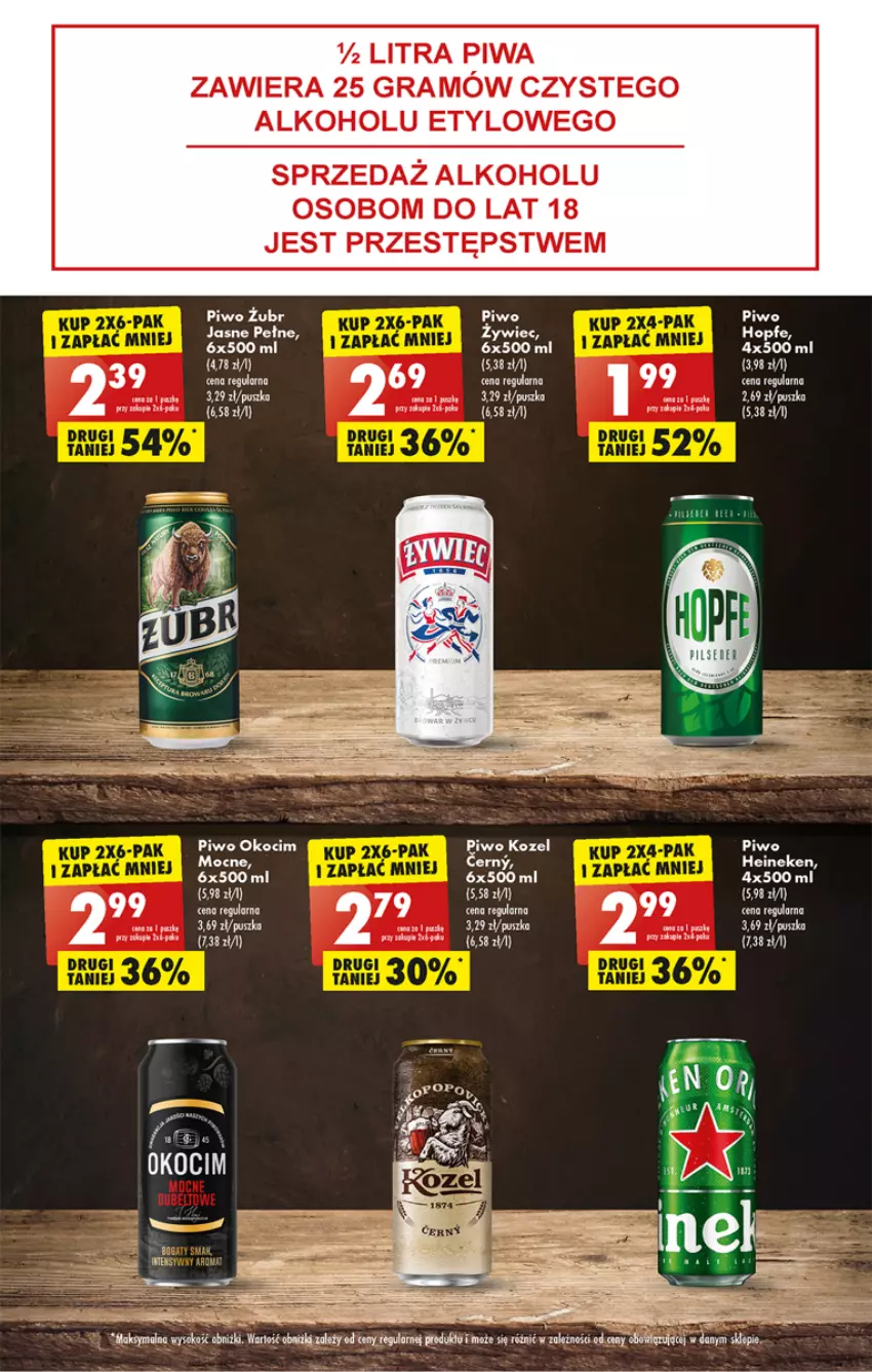 Gazetka promocyjna Biedronka - W tym tygodniu P - ważna 07.11 do 12.11.2022 - strona 43 - produkty: Fa, Gra, Heineken, Koc, Okocim, Piwa, Piwo