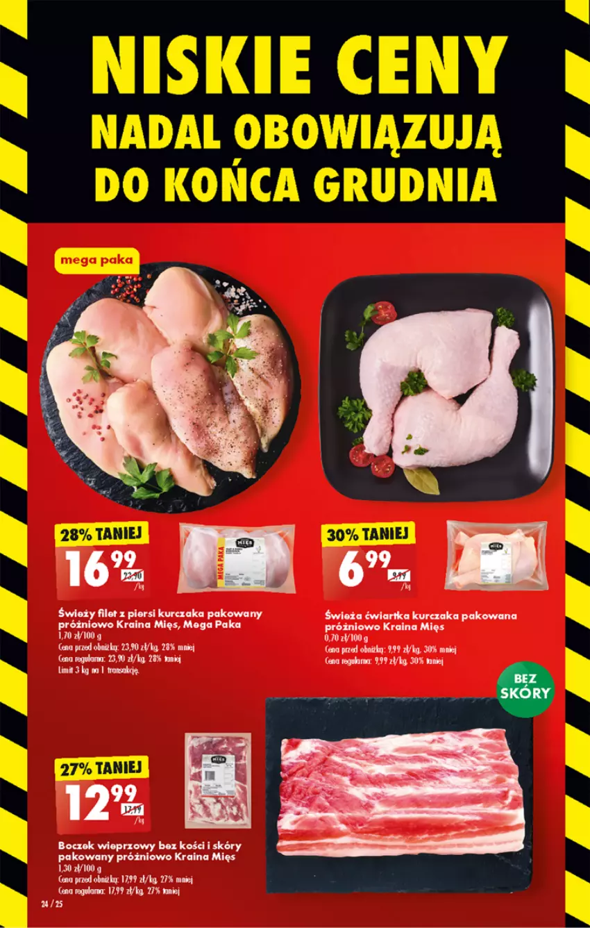 Gazetka promocyjna Biedronka - Od czwartku - ważna 04.01 do 10.01.2024 - strona 28 - produkty: Boczek, Boczek wieprzowy, Filet z piersi kurczaka, Kurczak, Tran