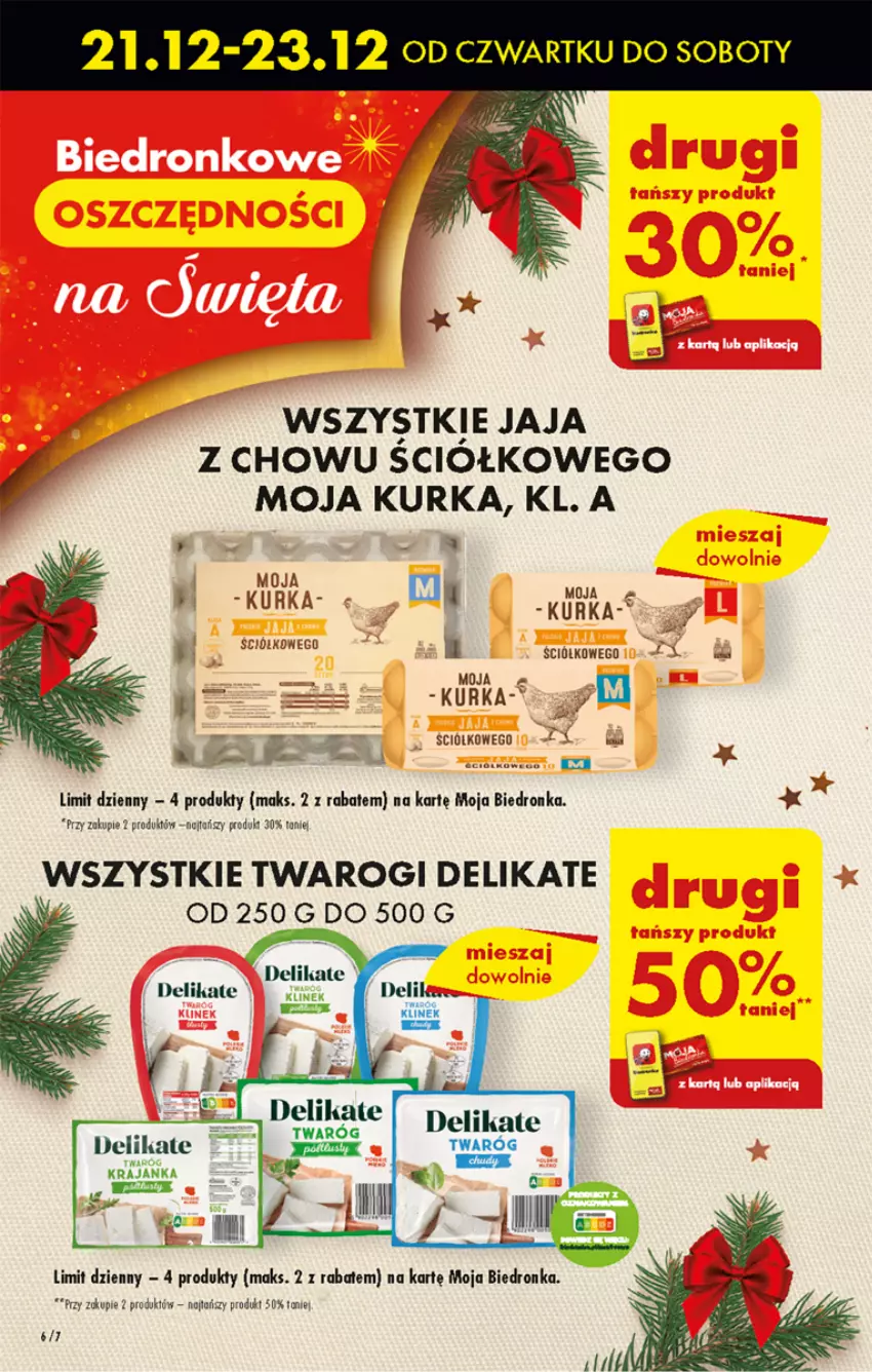 Gazetka promocyjna Biedronka - Od czwartku - ważna 04.01 do 10.01.2024 - strona 6 - produkty: Dron, Jaja, Twaróg