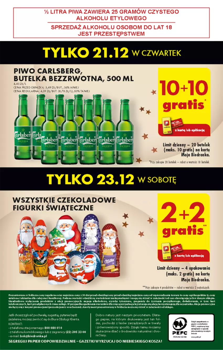 Gazetka promocyjna Biedronka - Od czwartku - ważna 04.01 do 10.01.2024 - strona 68 - produkty: Carlsberg, Dron, Fa, Gra, Kaki, Koc, Kosz, Moda, Napoje, Papier, Piwo, Top