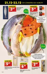 Gazetka promocyjna Biedronka - Od czwartku - Gazetka - ważna od 10.01 do 10.01.2024 - strona 34 - produkty: Polędwica, Halibut, Sos, Por, Tusz, Dorsz, Omega-3, Mięso