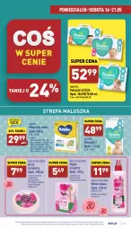 Gazetka promocyjna Aldi - Katalog spożywczy - Gazetka - ważna od 21.05 do 21.05.2022 - strona 21 - produkty: Krem do twarzy, Pampers, Mleko modyfikowane, Róża, O nas, Bebiko, Dzieci, Mydło, Woda, Mleko dla dzieci, Mleko, LG, Fa