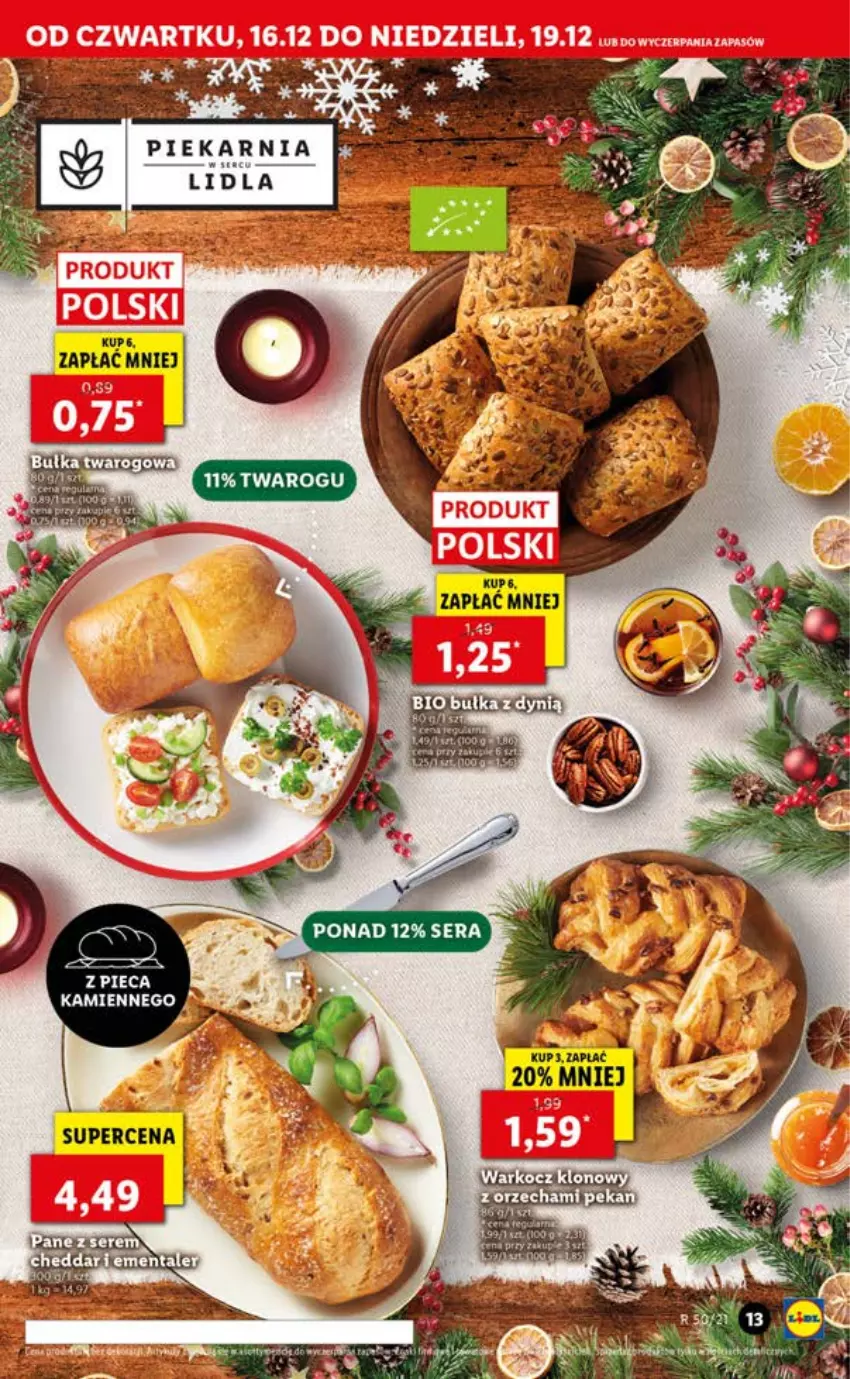 Gazetka promocyjna Lidl - GAZETKA OD 16.12 DO 19.12 - ważna 16.12 do 19.12.2021 - strona 13