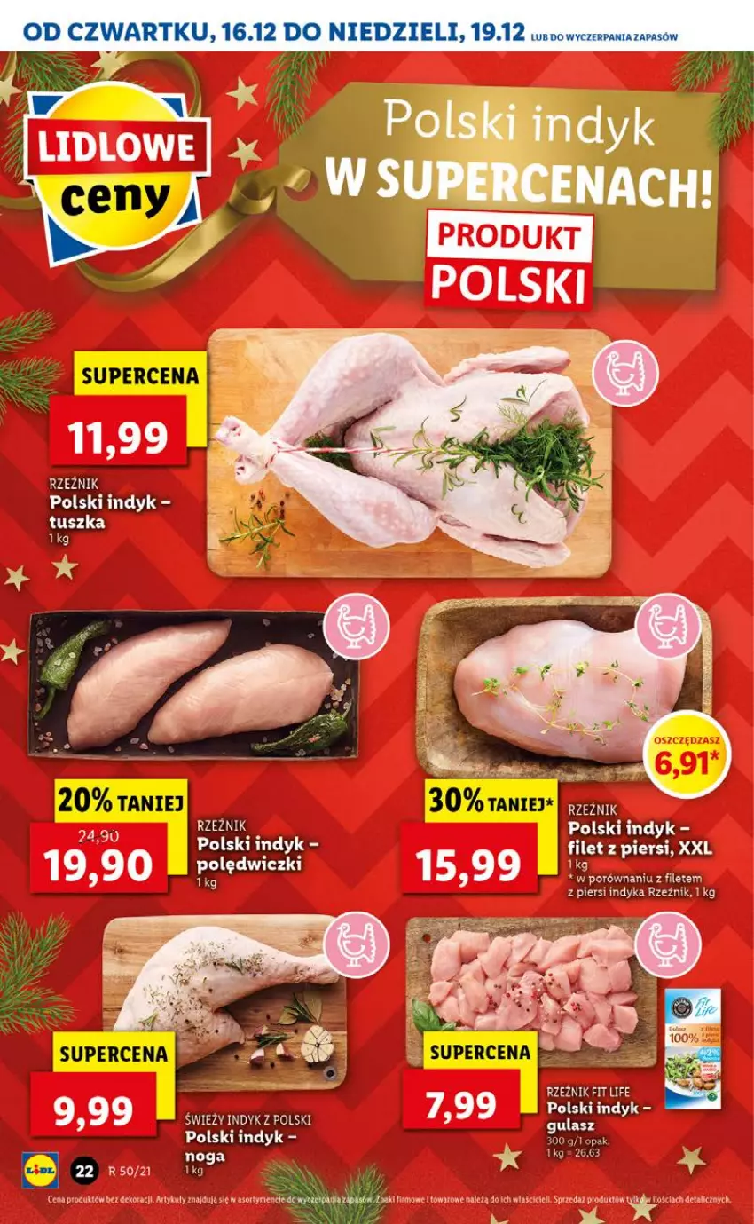 Gazetka promocyjna Lidl - GAZETKA OD 16.12 DO 19.12 - ważna 16.12 do 19.12.2021 - strona 22