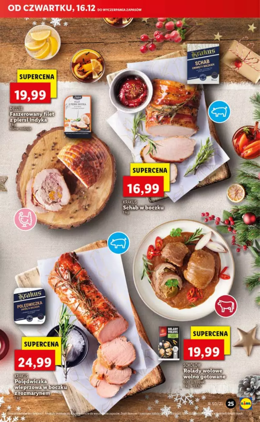 Gazetka promocyjna Lidl - GAZETKA OD 16.12 DO 19.12 - ważna 16.12 do 19.12.2021 - strona 25 - produkty: Fa