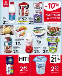 Gazetka promocyjna Selgros - Oferta spożywcza - Gazetka - ważna od 09.11 do 09.11.2021 - strona 12 - produkty: Jogurt naturalny, Ser, Mleko bez laktozy, Müllermilch, Jogurt, Ricotta, Serek homogenizowany, Serek, Müller, Napój mleczny, Napój, Mleko