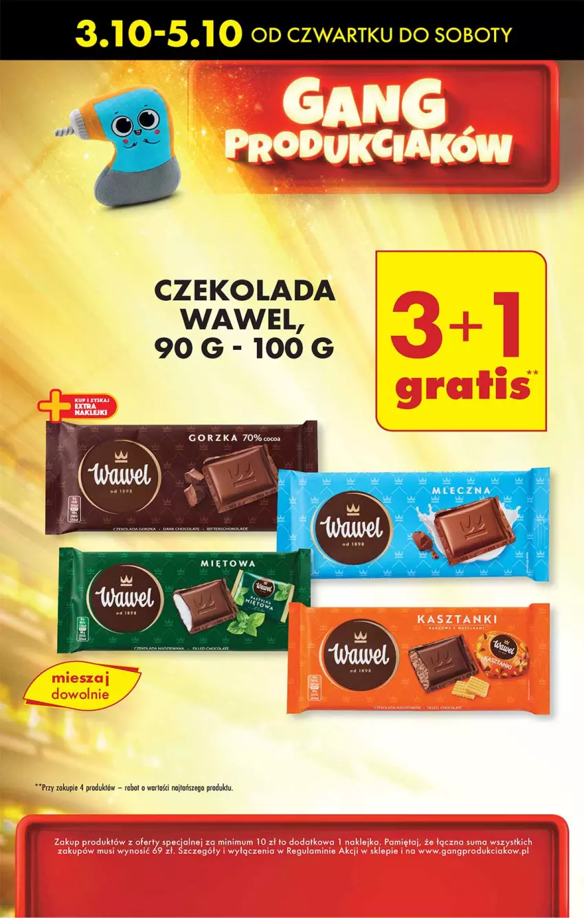 Gazetka promocyjna Biedronka - Od czwartku - ważna 03.10 do 09.10.2024 - strona 17 - produkty: Czekolada, Fa, Wawel