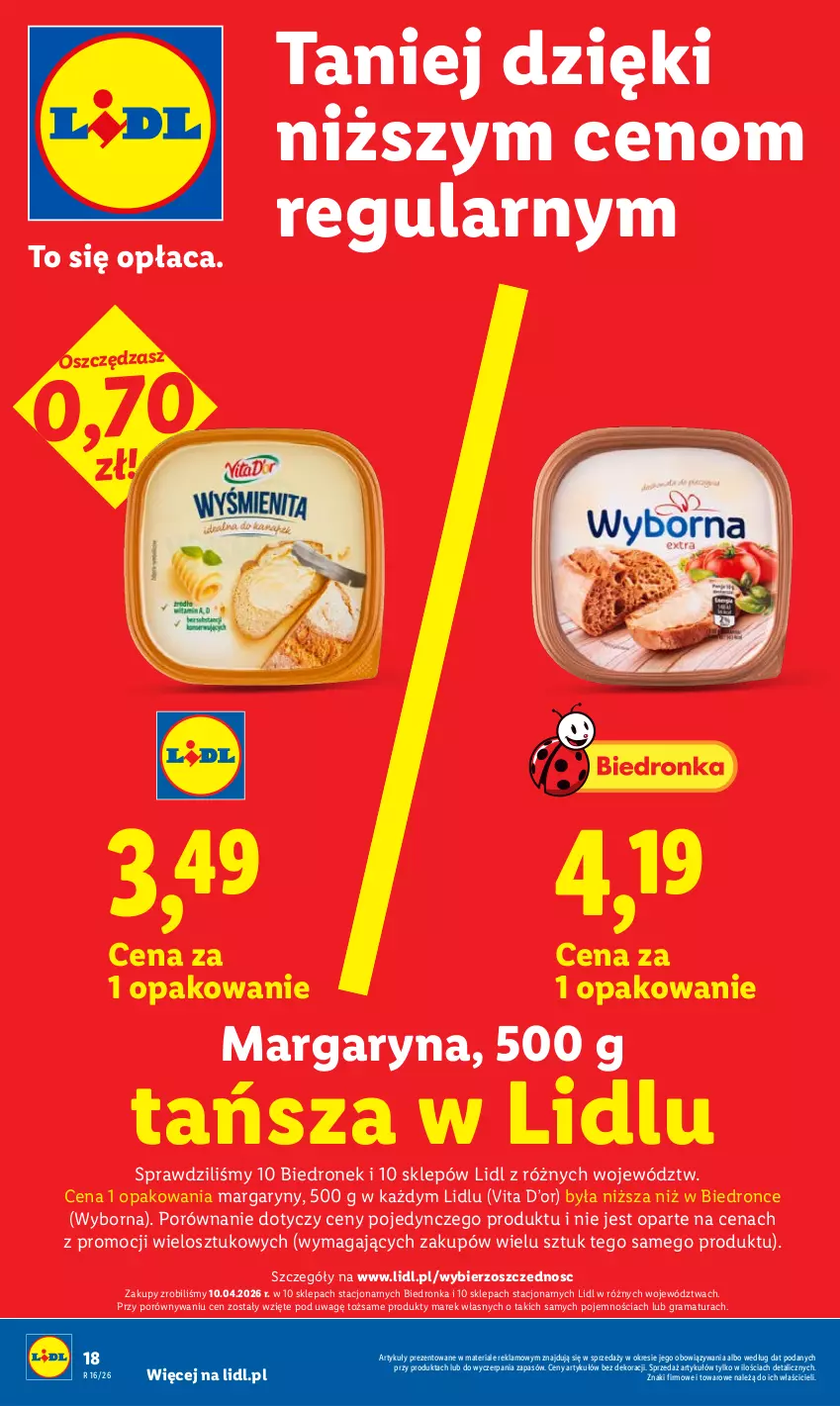 Gazetka promocyjna Lidl - Gazetka ważna od 20.04 do 22.04 - ważna 20.04 do 22.04.2026 - strona 18 - produkty: Dron, Gra, Margaryna, Por, Rama