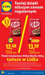 Gazetka promocyjna Lidl - Gazetka ważna od 20.04 do 22.04 - Gazetka - ważna od 22.04 do 22.04.2026 - strona 12 - produkty: Por, Dron, Danio, Nestlé