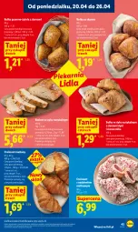Gazetka promocyjna Lidl - Gazetka ważna od 20.04 do 22.04 - Gazetka - ważna od 22.04 do 22.04.2026 - strona 43 - produkty: Gra, Rust, Croissant, Rogal, Bułka, Grafika
