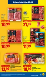 Gazetka promocyjna Lidl - Gazetka ważna od 20.04 do 22.04 - Gazetka - ważna od 22.04 do 22.04.2026 - strona 53 - produkty: Ser, Gra, Salami, Jamón serrano