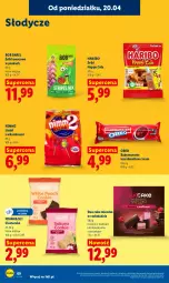 Gazetka promocyjna Lidl - Gazetka ważna od 20.04 do 22.04 - Gazetka - ważna od 22.04 do 22.04.2026 - strona 72 - produkty: Borówka, Mascarpone, Mleczko, Mars, Lizaki, Haribo, Oreo, Brownie, Nimm2