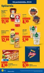 Gazetka promocyjna Lidl - Gazetka ważna od 20.04 do 22.04 - Gazetka - ważna od 22.04 do 22.04.2026 - strona 76 - produkty: Piec, Makaron, Sos, Zupa, Sos pomidorowy, Dr. Oetker, Bagietka, Barilla, Grill