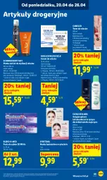 Gazetka promocyjna Lidl - Gazetka ważna od 20.04 do 22.04 - Gazetka - ważna od 22.04 do 22.04.2026 - strona 83 - produkty: Ser, Rum, Dezodorant, Pasta do zębów, Schwarzkopf, Taft, Serum, Eleo, Serum do włosów, Maska, Antyperspirant, Blend-a-Med