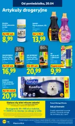 Gazetka promocyjna Lidl - Gazetka ważna od 20.04 do 22.04 - Gazetka - ważna od 22.04 do 22.04.2026 - strona 86 - produkty: Jan Niezbędny, Por, Gra, Papier, Worki na śmieci, Portal, Papier toaletowy, Laur, Płyn do płukania, Mola, Worki na śmiec, Flora
