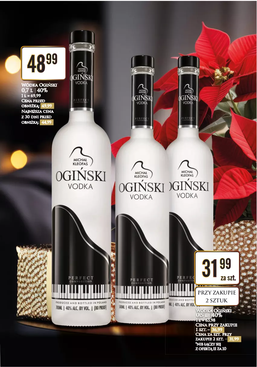 Gazetka promocyjna Dino - Katalog alkoholowy 11.12. - 17.12 - ważna 10.12 do 17.12.2023 - strona 2 - produkty: Ogiński, Wódka