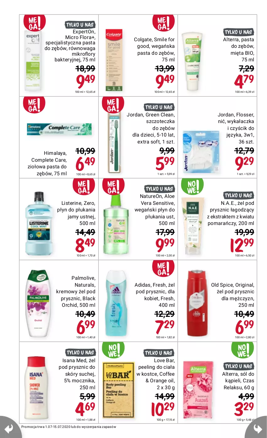 Gazetka promocyjna Rossmann - Lipiec I - ważna 01.07 do 15.06.2021 - strona 4 - produkty: Flora, Himalaya, Lack, Listerine, Palmolive, Ser, Szczoteczka