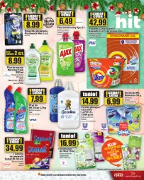 Gazetka promocyjna Topaz - Gazetka - Gazetka - ważna od 25.12 do 25.12.2024 - strona 29 - produkty: Domestos, Top, Coccolino, Ajax, Air Wick, Tablet, Kask, Szynka, Vizir, Płyn do płukania, Somat, Kostka do wc, Tytan, Maszynka, Zmywarki, Maszynka do golenia, LG, Fa