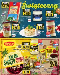 Gazetka promocyjna Topaz - Gazetka - Gazetka - ważna od 25.12 do 25.12.2024 - strona 4 - produkty: Chrzan, Majonez, Krakus, Sos, Ser, Winiary, Rolnik, Flaki, Oleo, Flaki wołowe